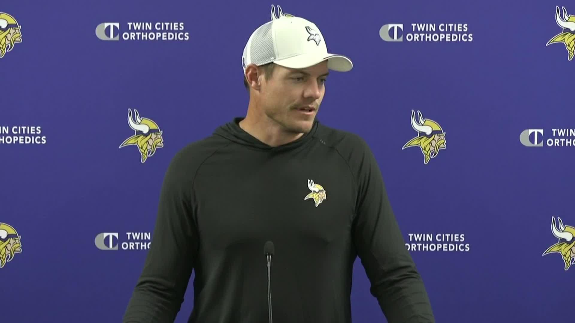Kevin O'Connell reveals J.J. McCarthy will be Vikings' 3rd-string QB