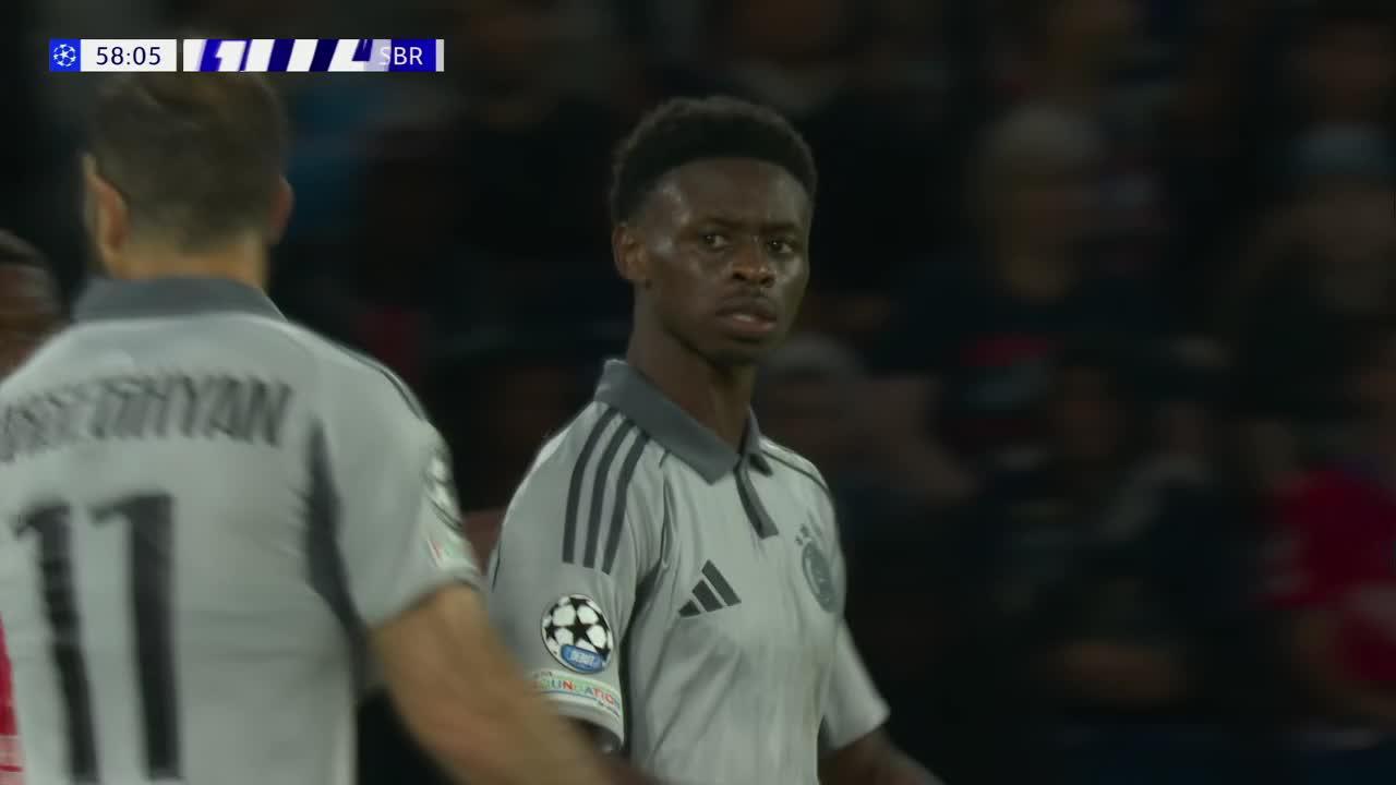 Para decorar el resultado: Camara descontó ante el PSG