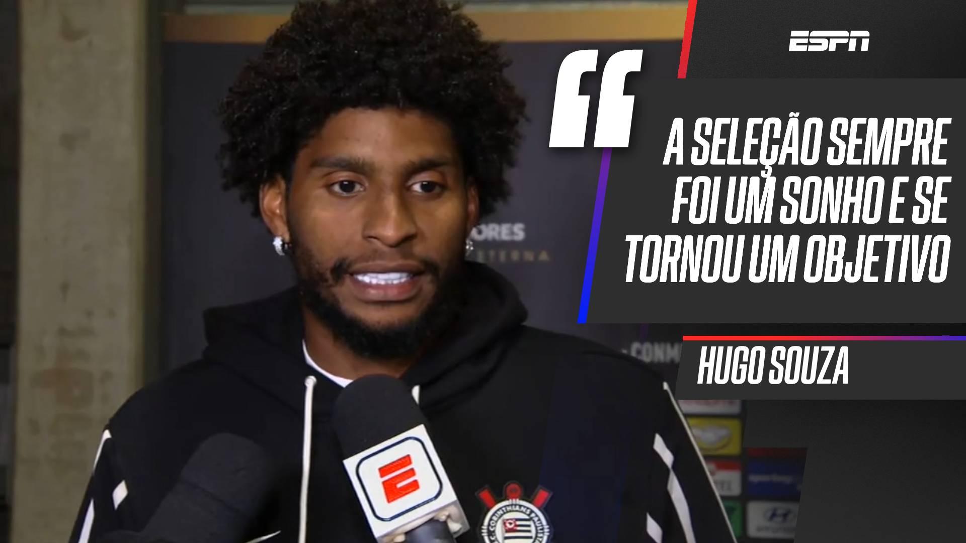Goleiro do Corinthians, Hugo Souza comemora convocação para seleção brasileira: 'Sempre foi um sonho'