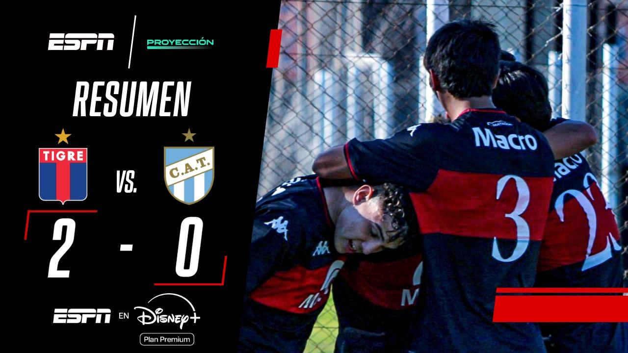 Tigre se impuso ante Atlético Tucumán en el Torneo Proyección