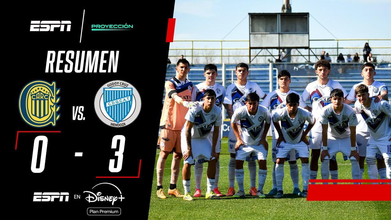 ¡Godoy Cruz superó a Rosario Central y volvió a la ruta del triunfo en el Torneo Proyección!