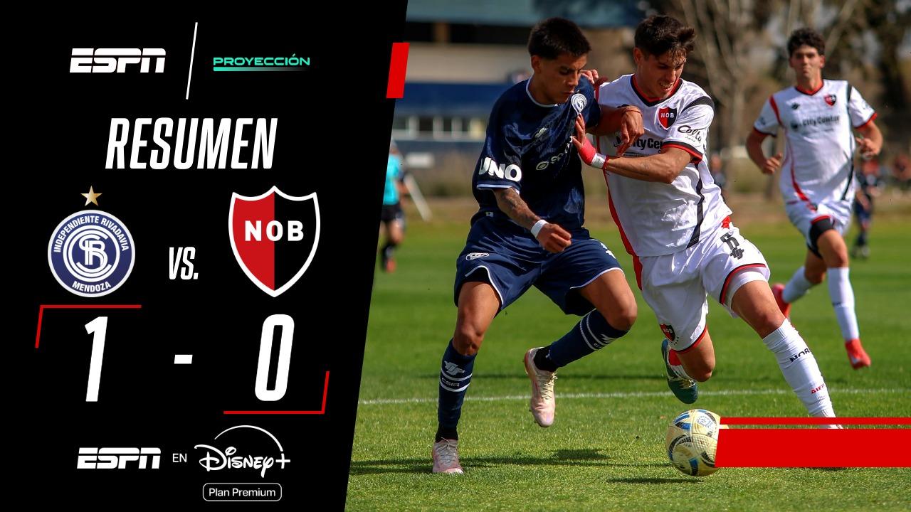 Independiente Rivadavia superó a Newell's y se llevó un duelo clave en la parte baja del Torneo Proyección
