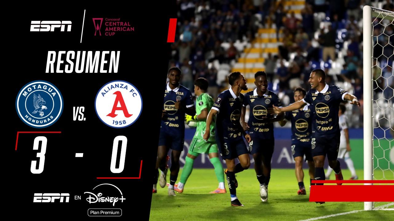 Motagua goleó 3-0 a Alianza en los cuartos de final de la Central American Cup