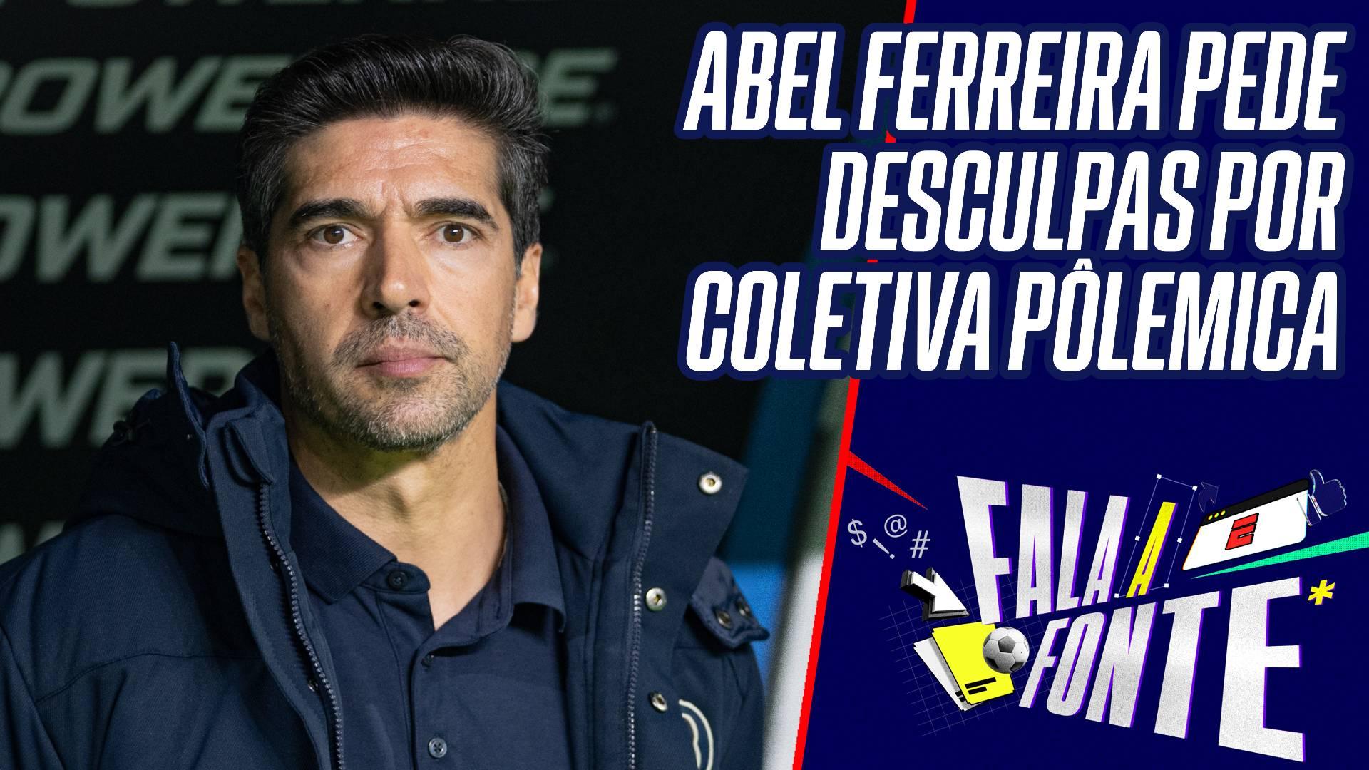 Família ajudou Abel Ferreira a refletir após polêmica com torcida do Palmeiras por entrevista