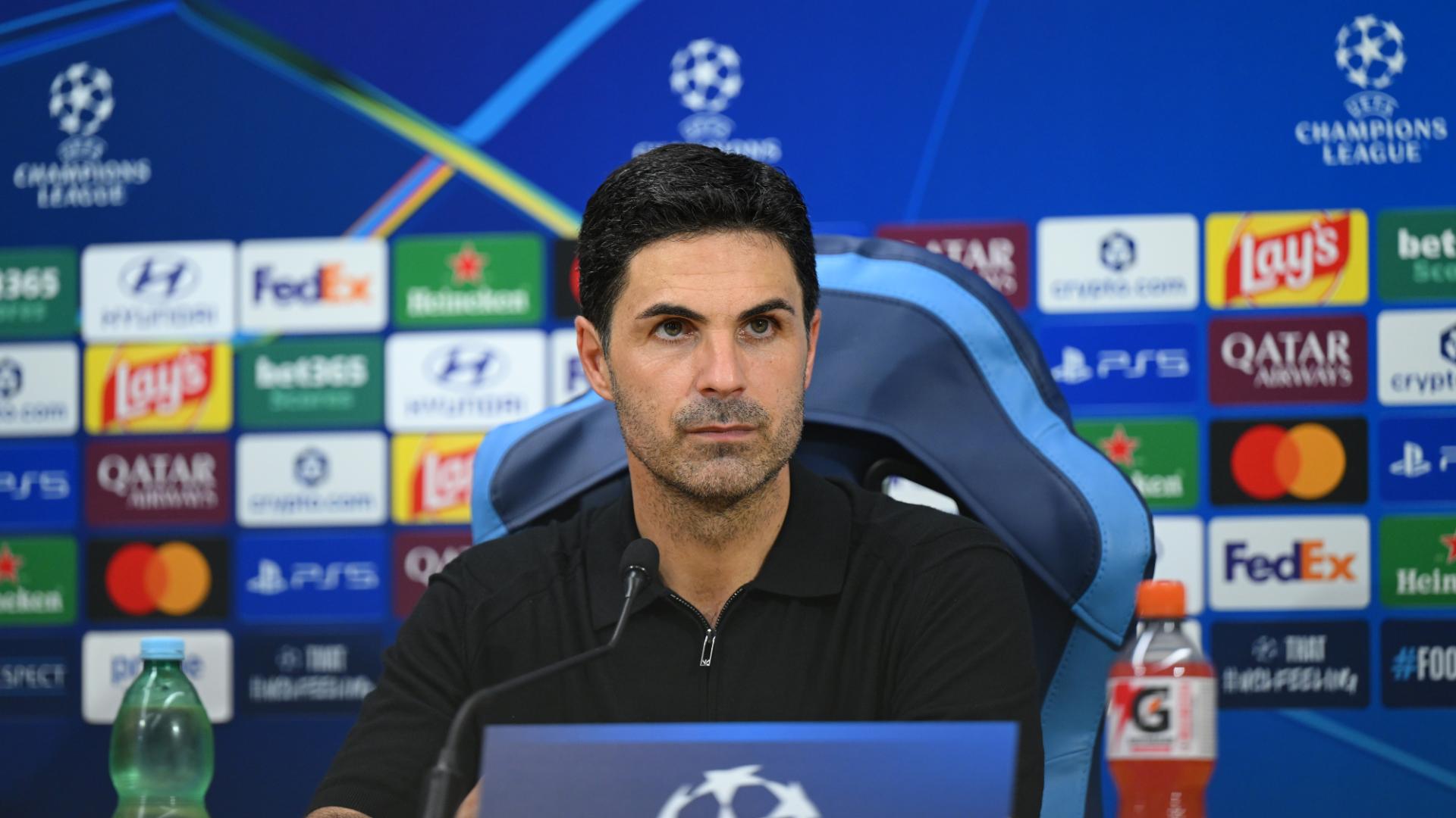 Arteta: Score does not reflect how many chances we created vs. Napoli