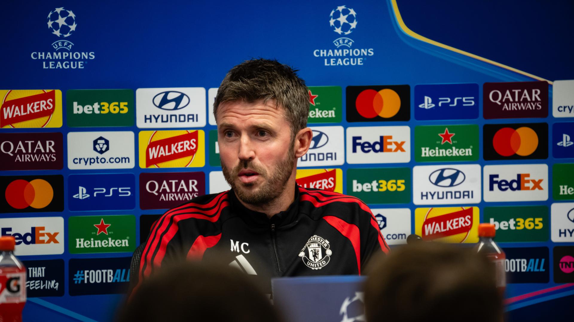 Carrick 'ready to do business' on Man Utd return to Champions League