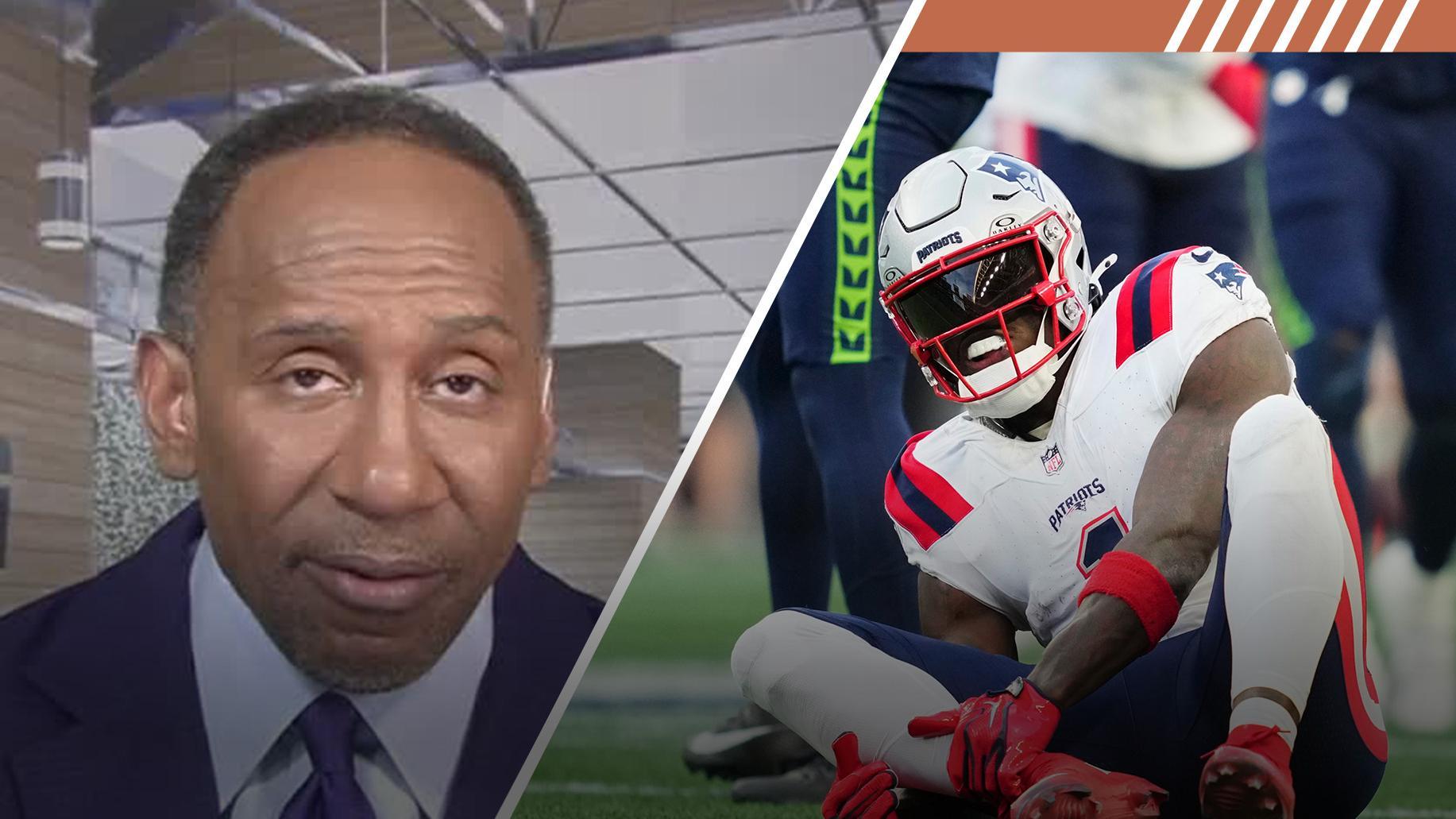 Stephen A.: A.J. Brown injury not a death knell, but not good news for Pats