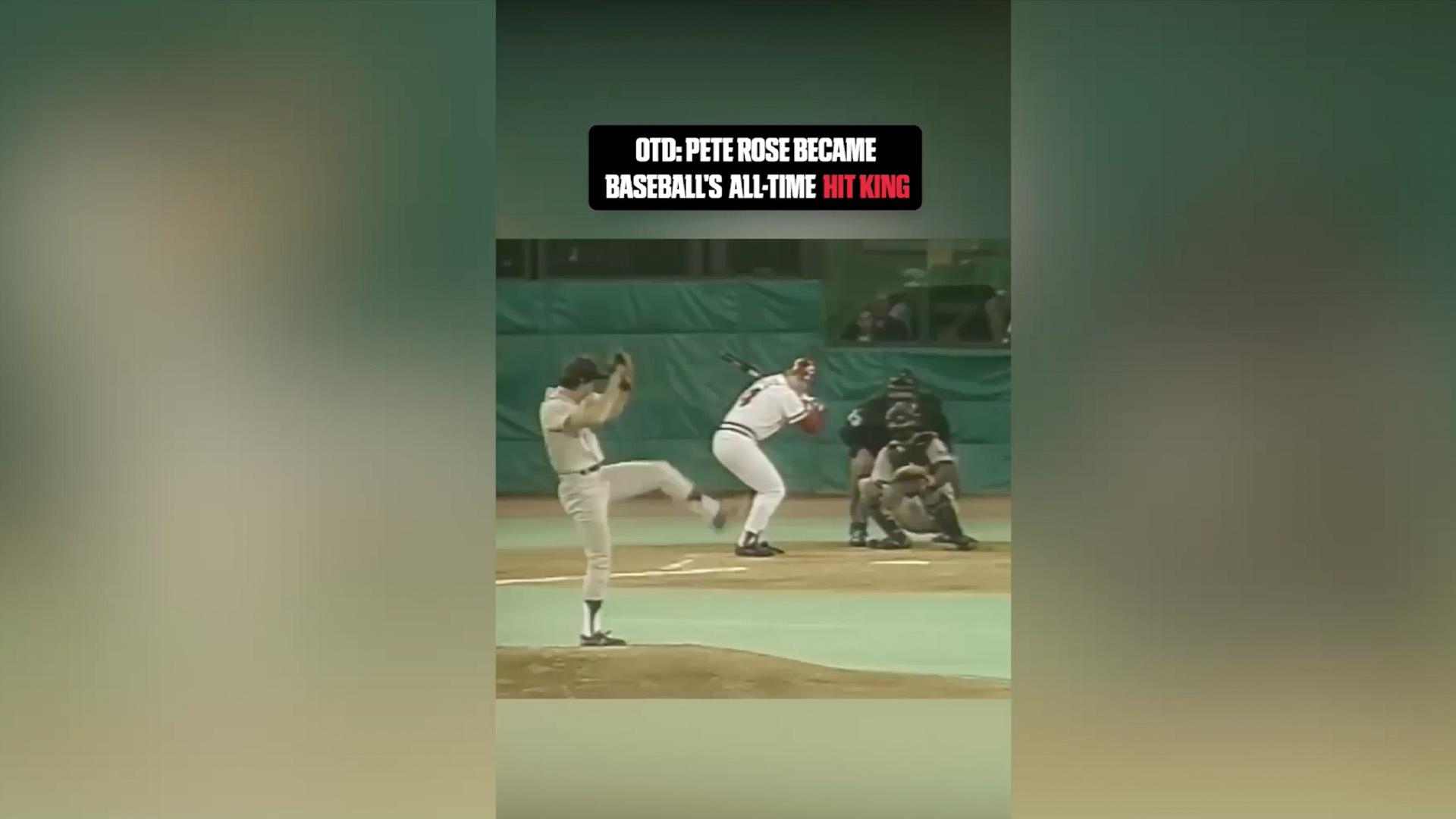 OTD: When Pete Rose became hit king with No. 4,192