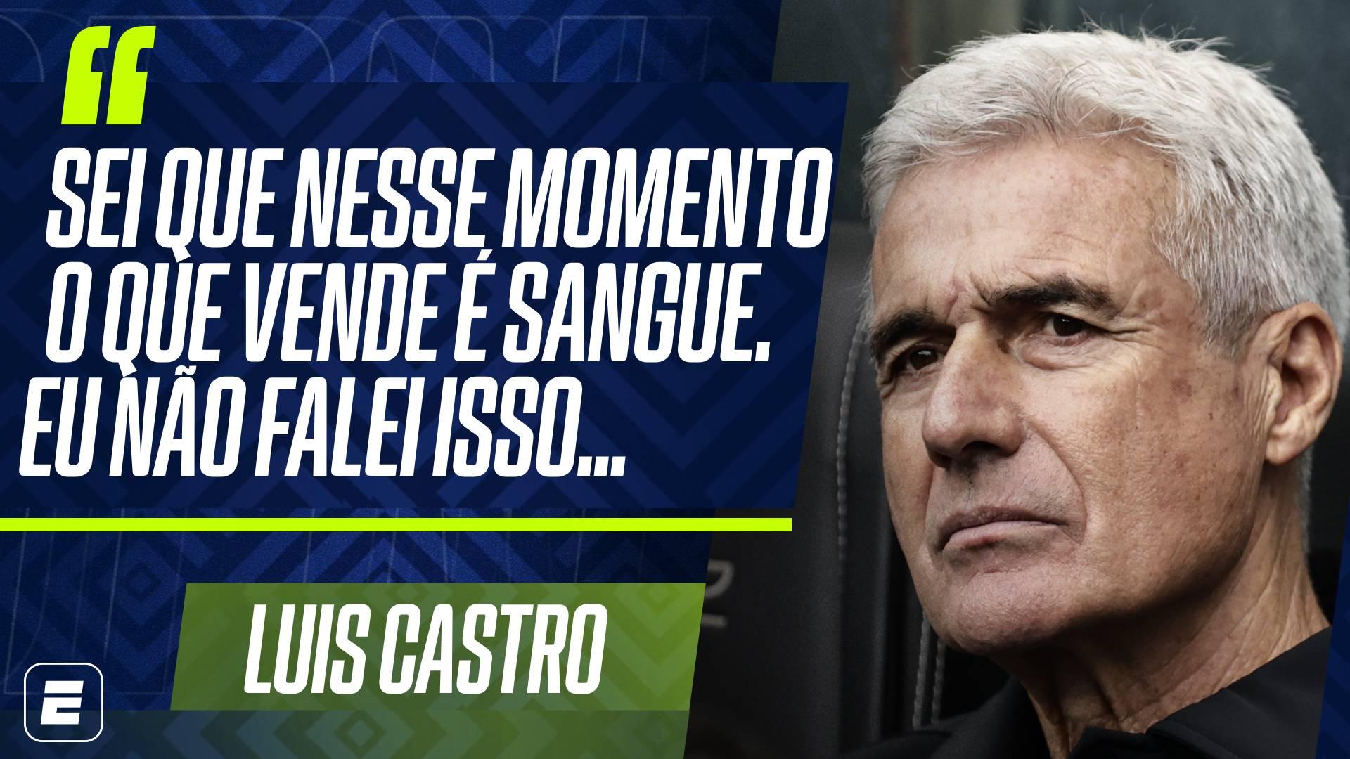 Luis Castro se irrita com jornalistas após derrota do Grêmio: 'Não disse que o trabalho é bom'