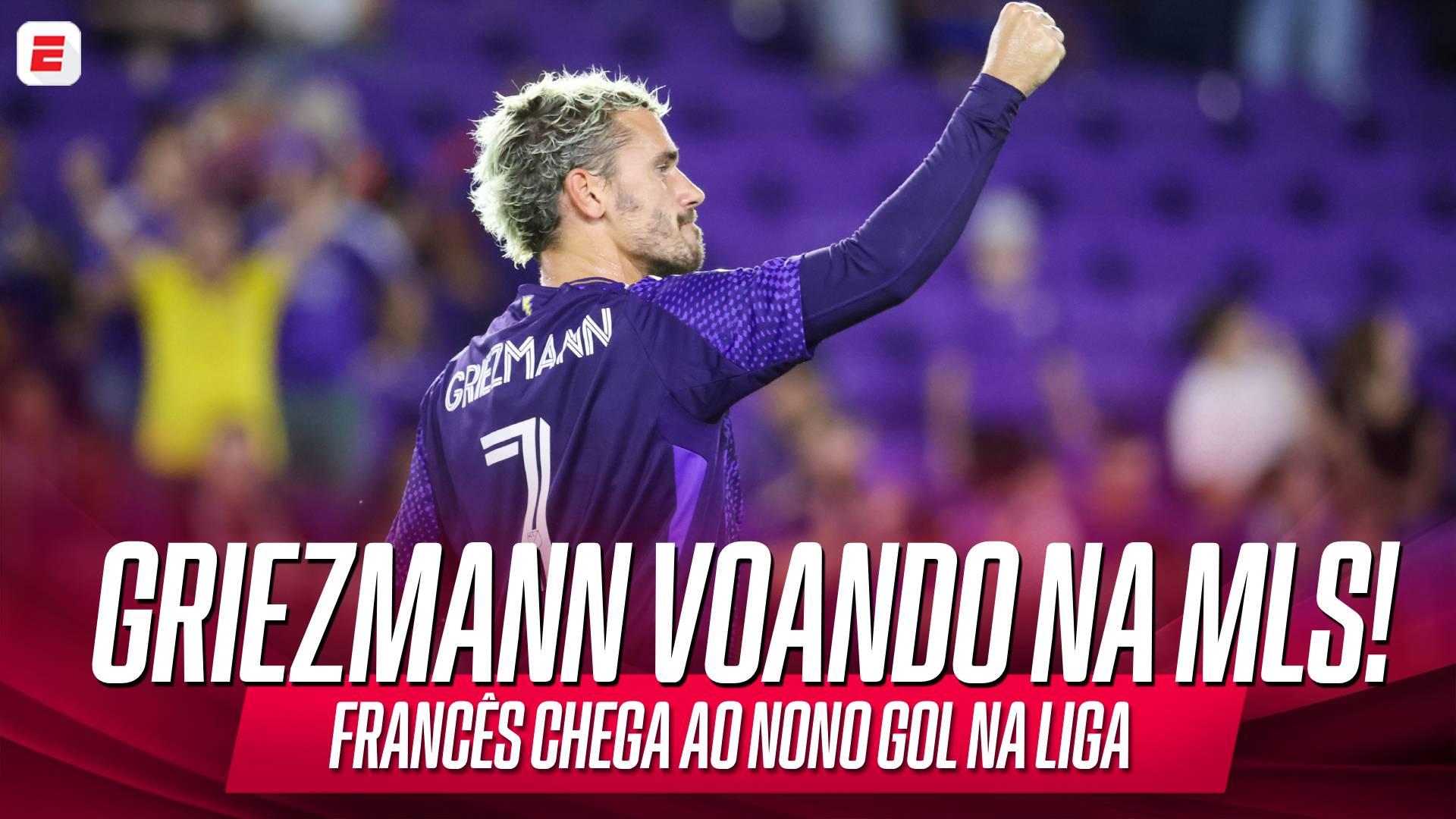 Griezmannn voando na MLS! O nono gol do francês pelo Orlando City; VEJA
