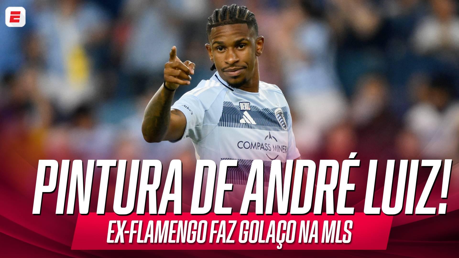 Ex-Flamengo, André Luiz anota golaço na MLS; VEJA