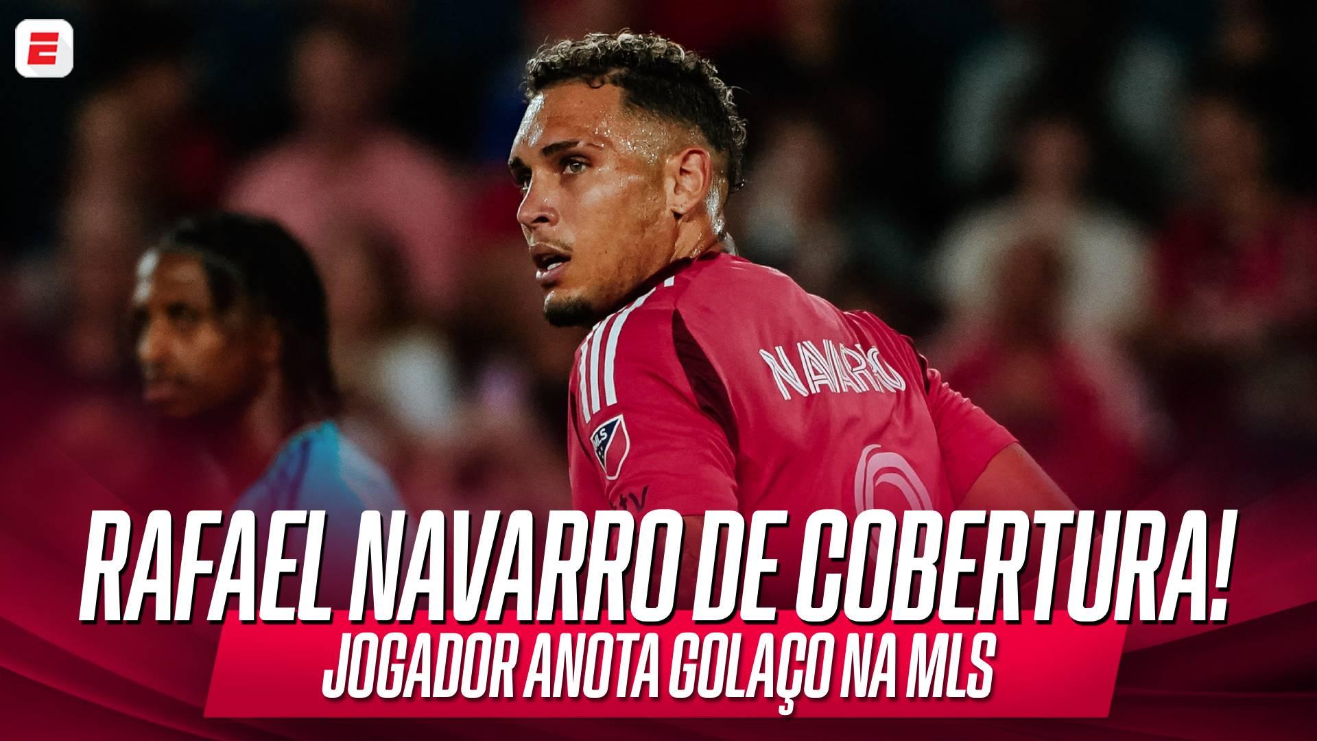 Ex-Palmeiras, Rafael Navarro anota golaço de cobertura na MLS; VEJA