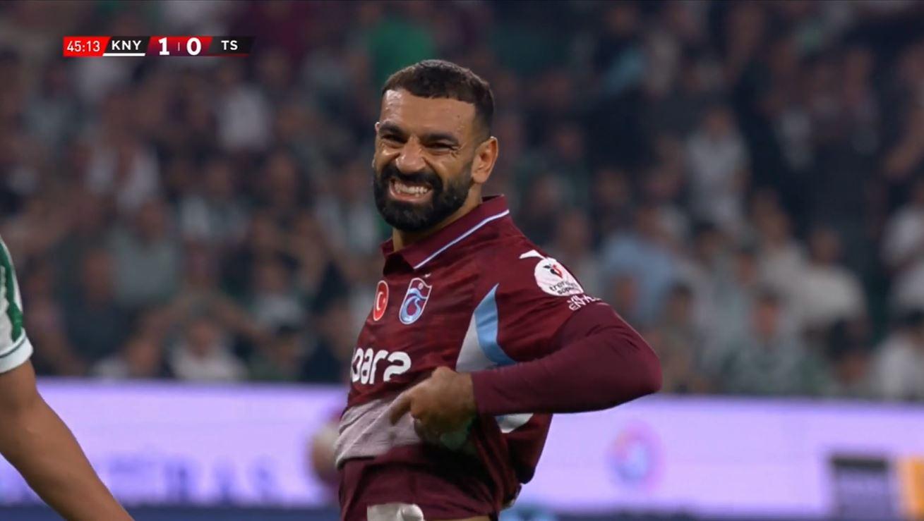 Salah desperdiça chance de empatar para o Trabzonspor contra o Konyaspor; VEJA lance