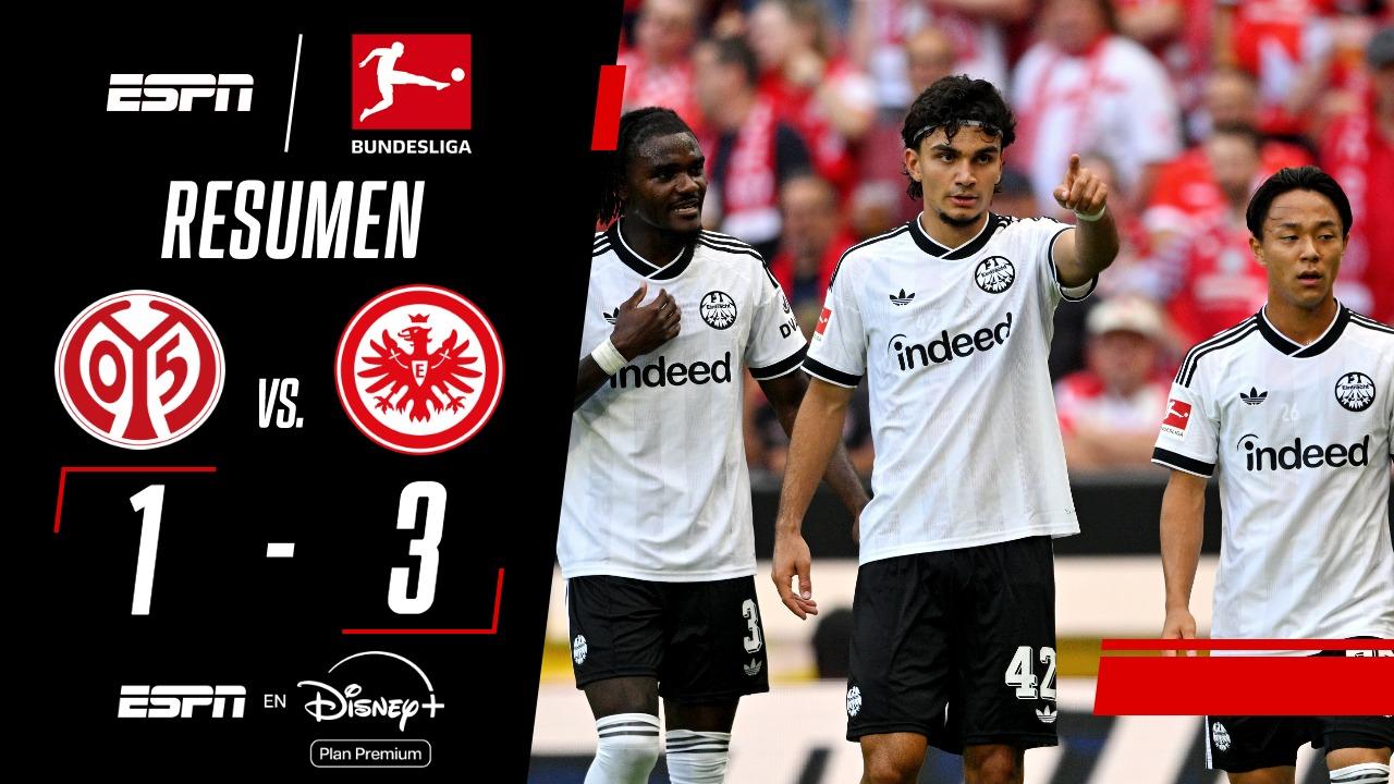 Eintracht Frankfurt venció con claridad a Mainz