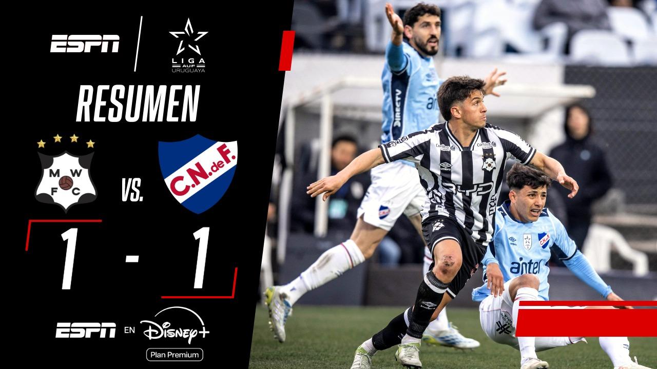 ¡Benítez se vistió de héroe y Wanderers le quitó el triunfo en la última a Nacional!