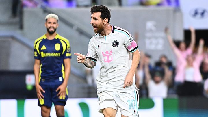 Esa zurda está intacta: gol de Messi a lo Messi para el 2 a 1 de Inter Miami