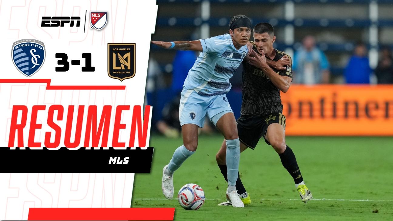 Sporting KC sorprende a LAFC con una victoria contundente