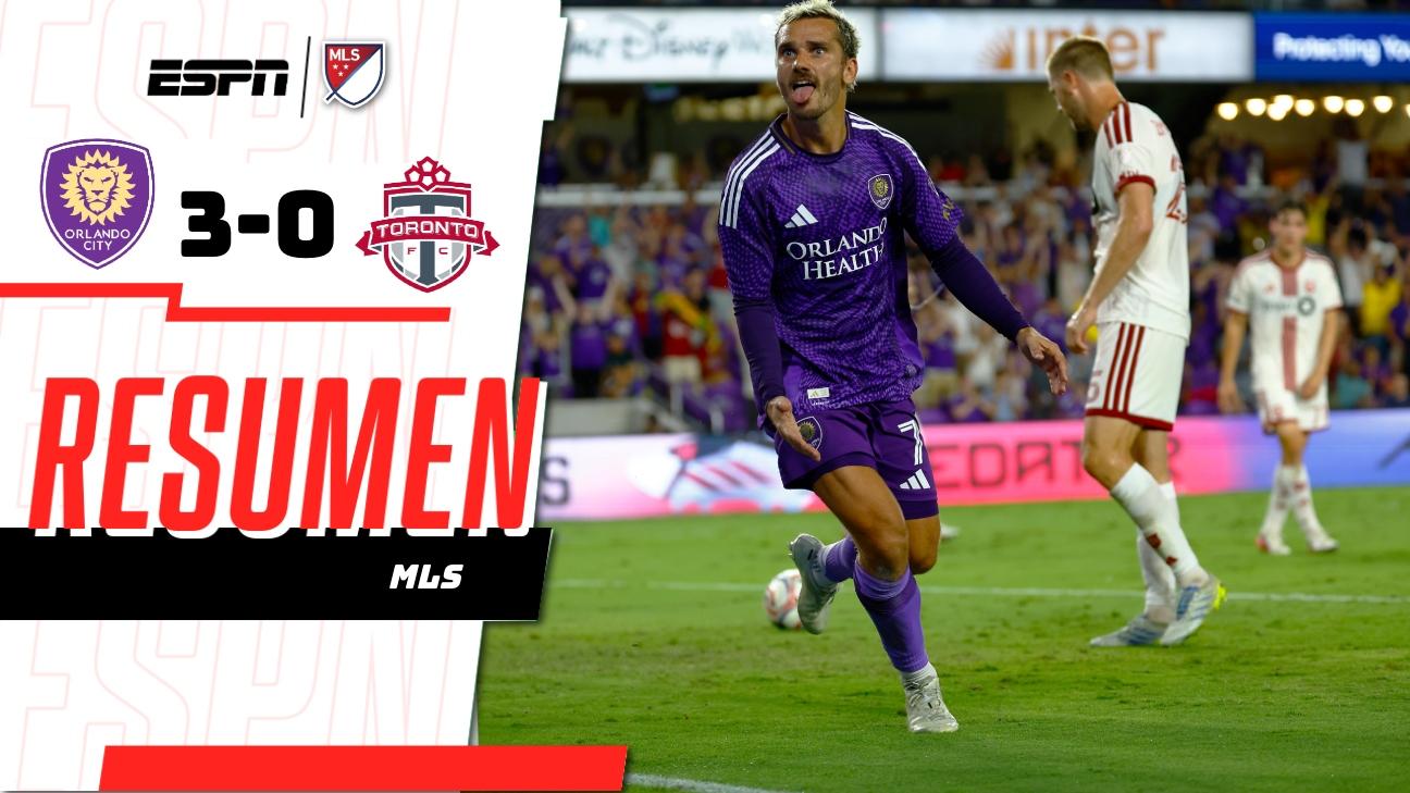 Orlando City golea a Toronto con Griezmann como figura