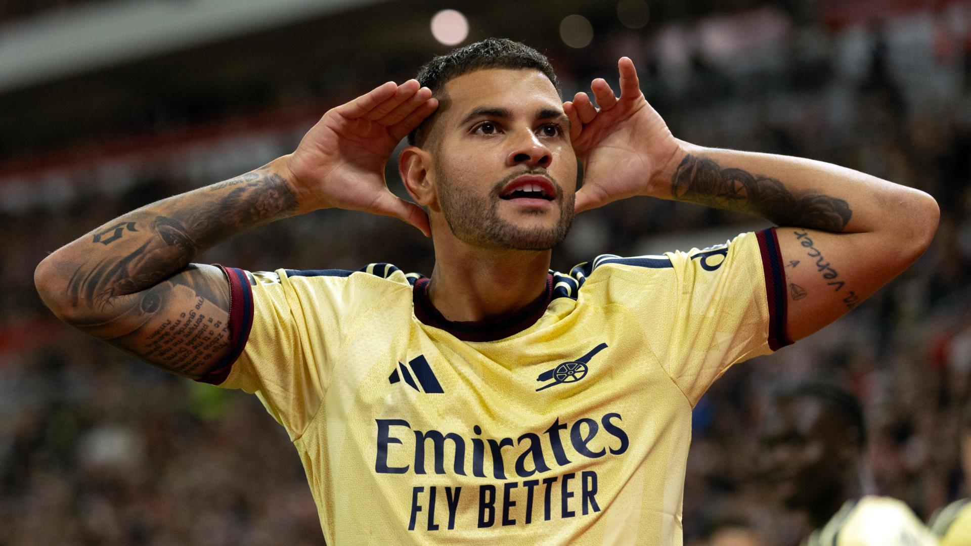 Guimarães' stunner headlines Arsenal's 2-0 win