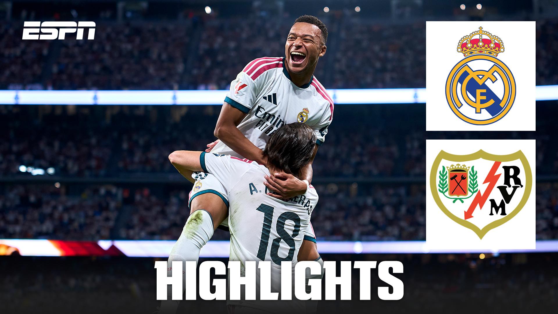 Mbappe and Bellingham score in big Real Madrid win