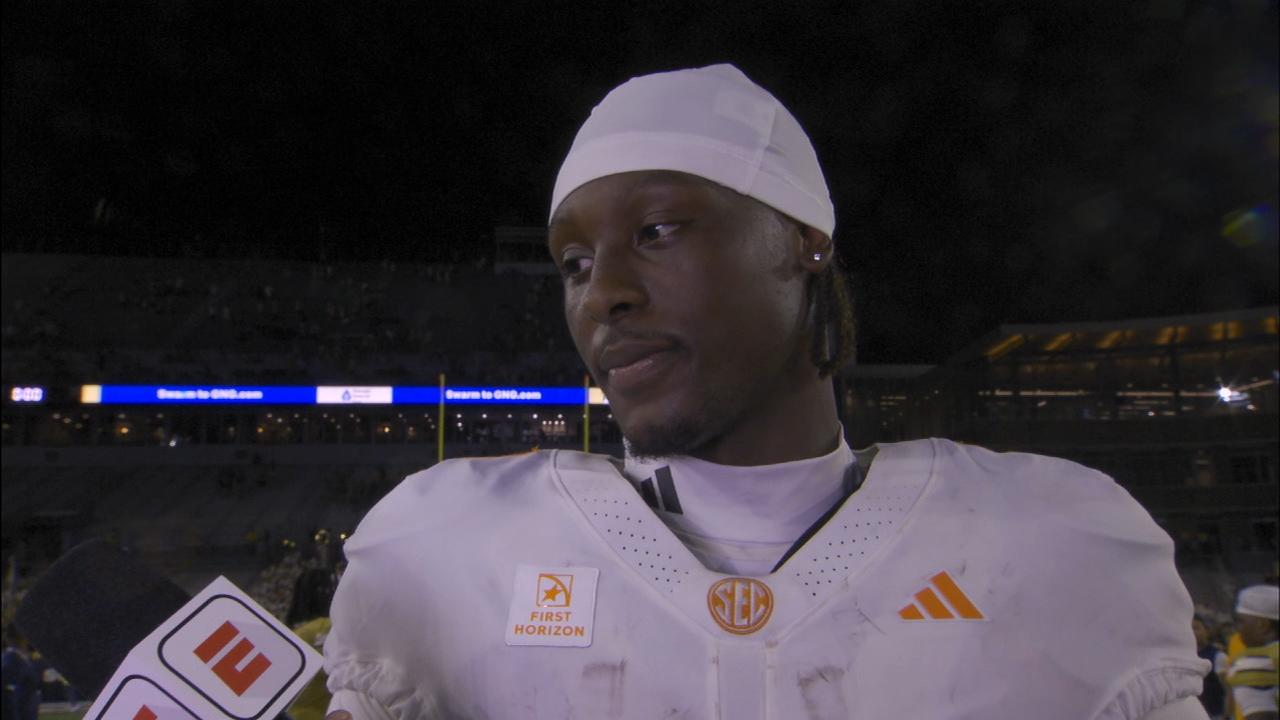Tennessee's Faizon Brandon details 'unfazed' mentality vs. Georgia Tech