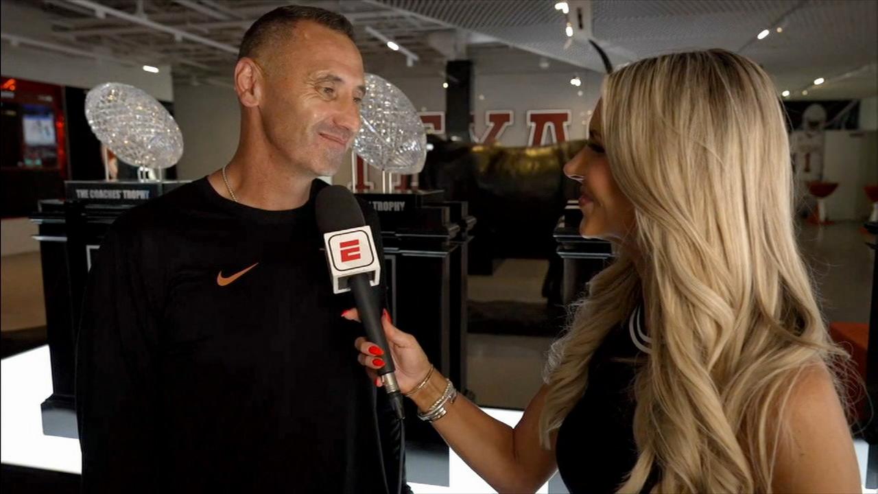 Texas' Sarkisian describes what growth he's seen in Manning