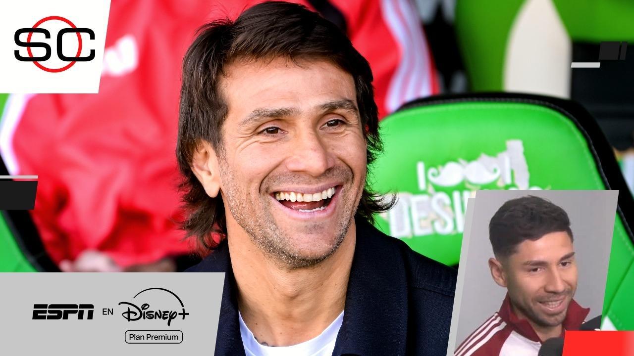 Montiel: "A Ponzio se lo ve contento, disfruta de estar en River"