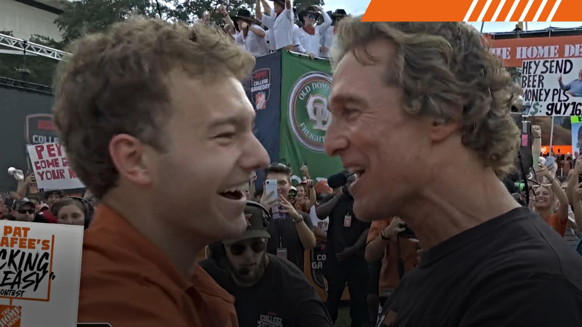 Texas student nails kick to win $1.2 million on 'College GameDay'