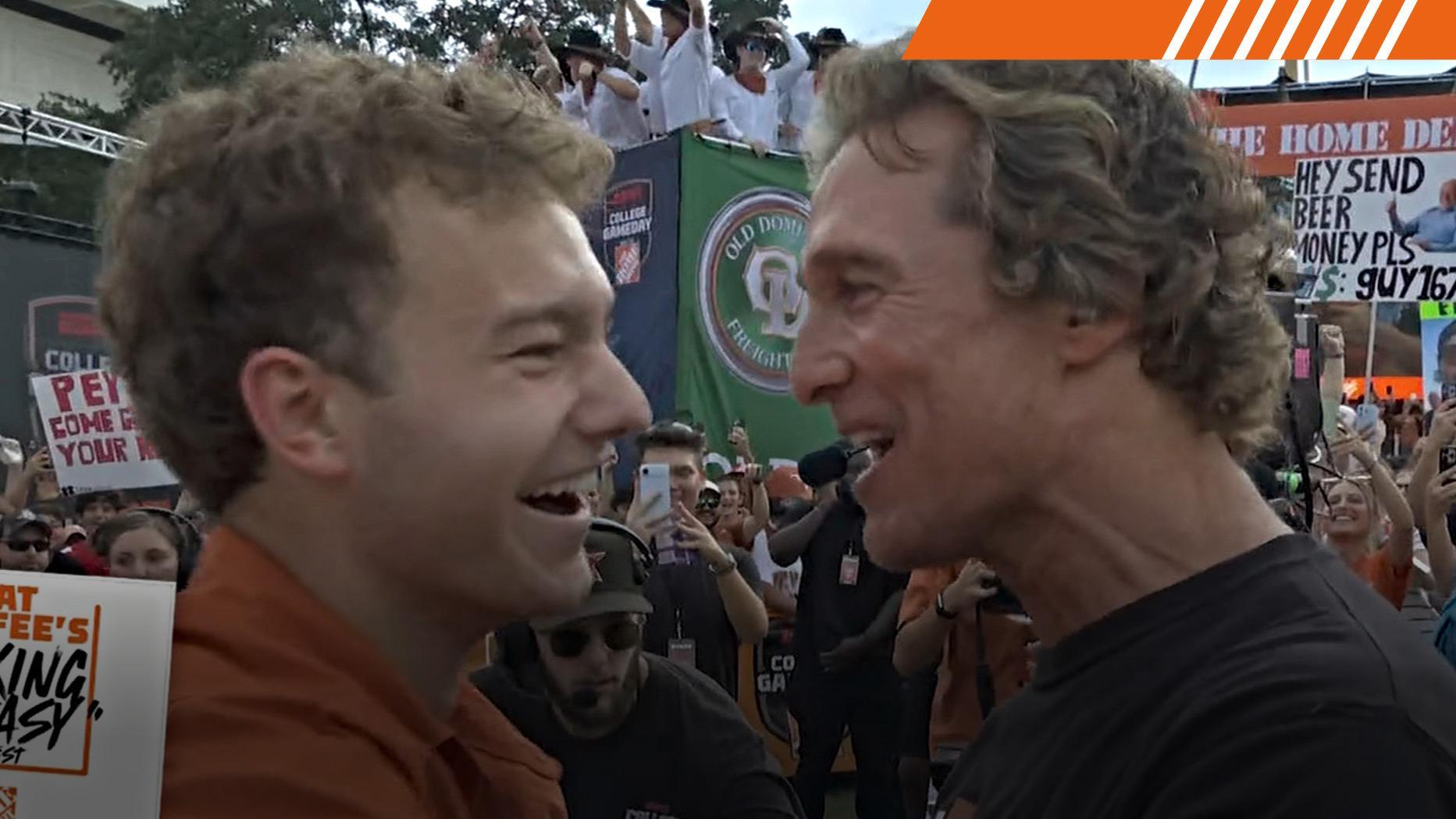 Texas student nails kick to win $1.2 million on 'College GameDay'