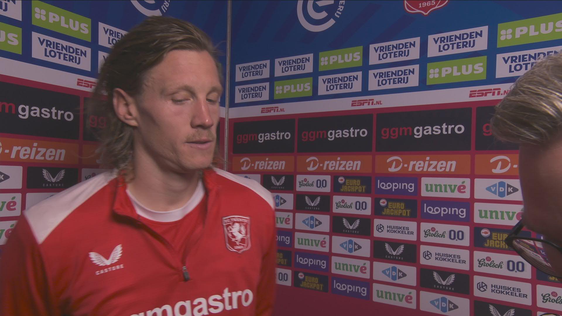 Weghorst na eerste doelpunt voor Twente in de Grolsch Veste: "Ik kon hem eigenlijk niet missen"