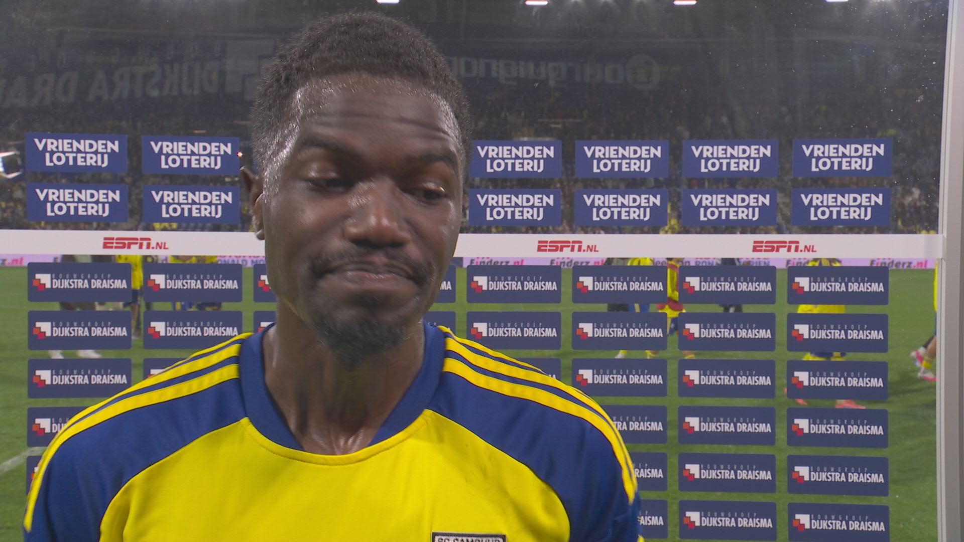 Amofa blij na winst: "3-0 thuis, wie had dat gedacht?"