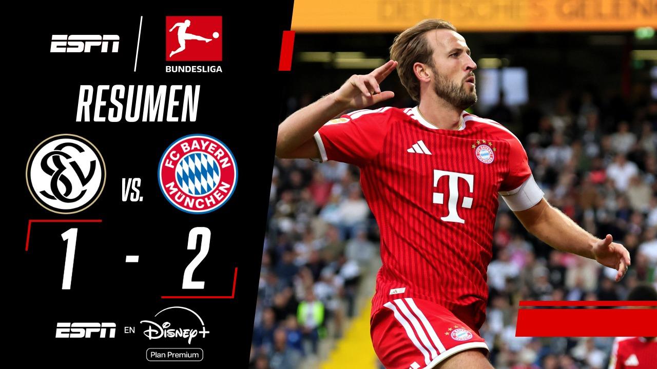 Bayern Munich ganó por la mínima en su visita a Elversberg