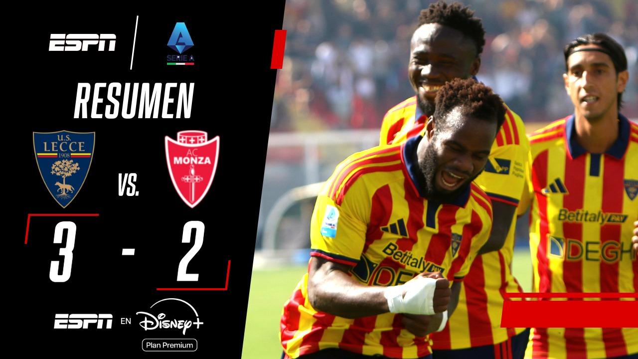 El Chango Zeballos hizo un gol en su debut pero Monza cayó ante Lecce