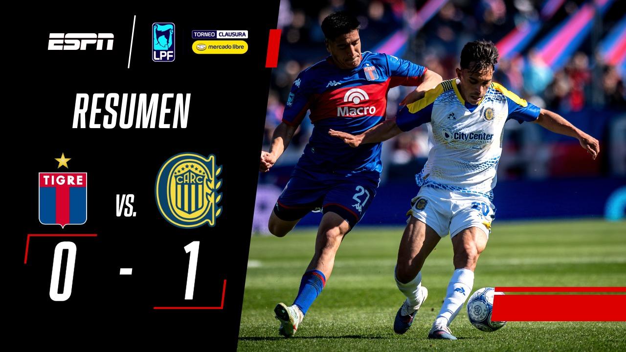 Rosario Central pisó fuerte en Victoria y le ganó a Tigre