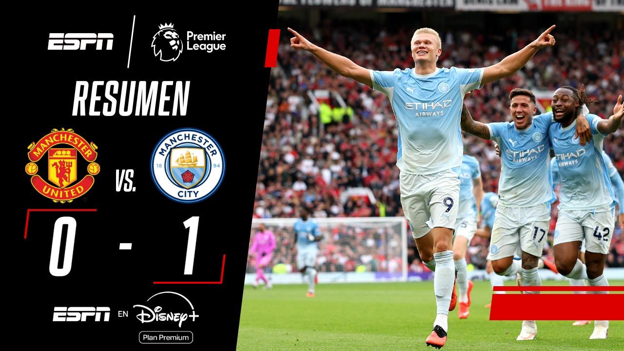 ¡Manchester City venció al United en Old Trafford y se adueñó del derbi!