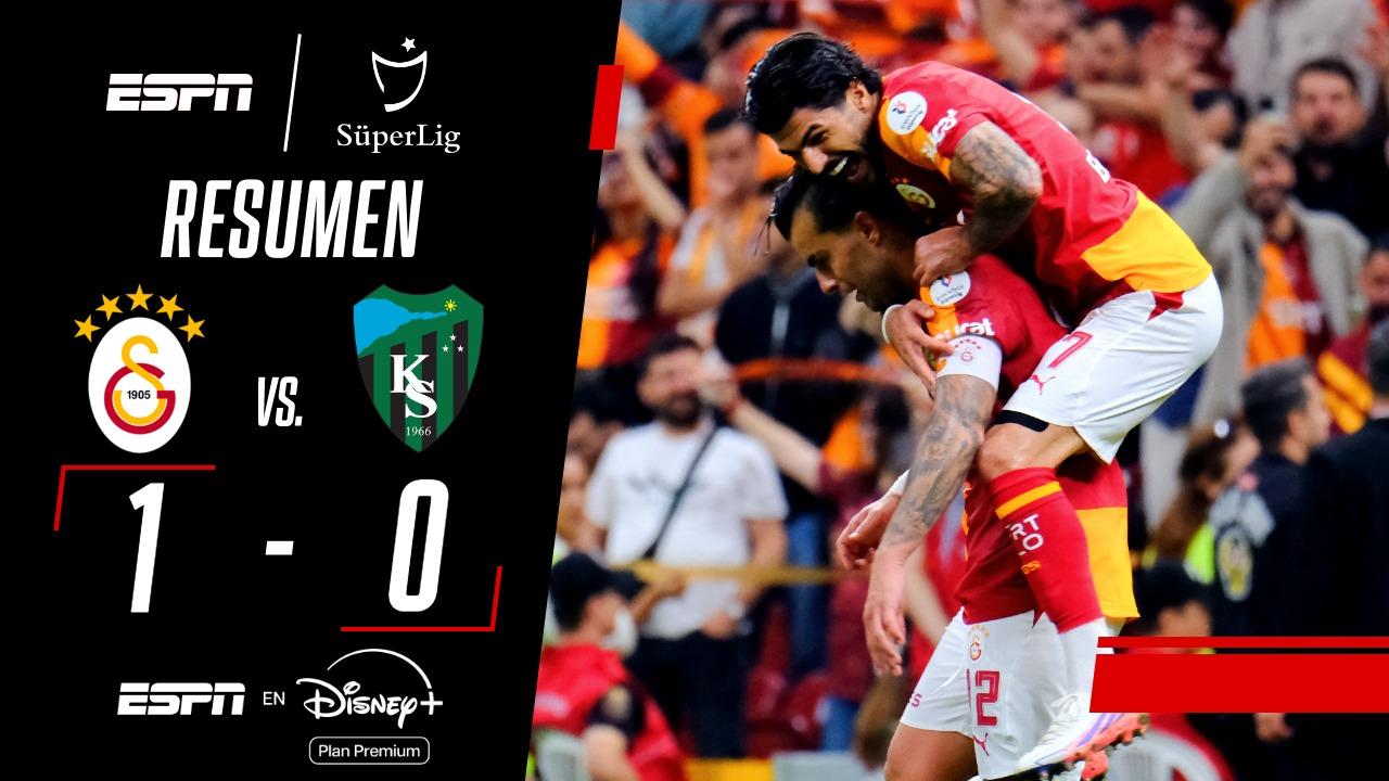 El líder sigue imparable: Galatasaray le ganó por la mínima a Kocaelispor