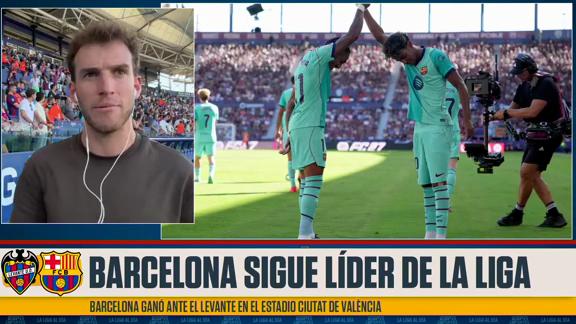 Lluis Bou: "Termina con la misma historia de siempre... que es el Barça no solamente ganando, sino marcando otra vez muchos goles."