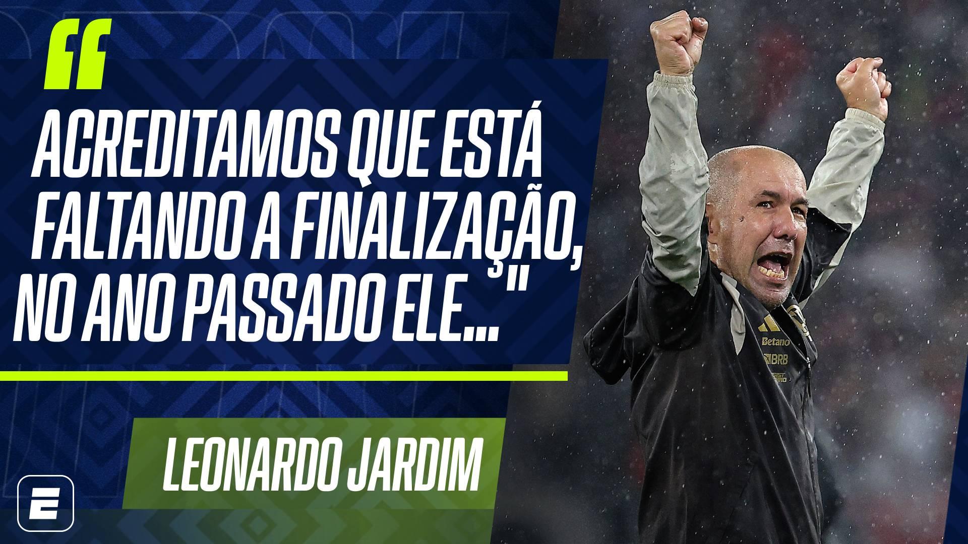 Jardim rasga elogios a Arrascaeta e acredita em retorno do craque ao bom momento: 'Os gols vão aparecer mais cedo ou mais tarde'