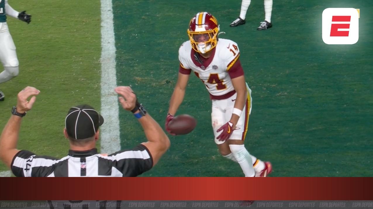 Eagles detienen a los Commanders en la conversión de dos puntos y aseguran su primera victoria.