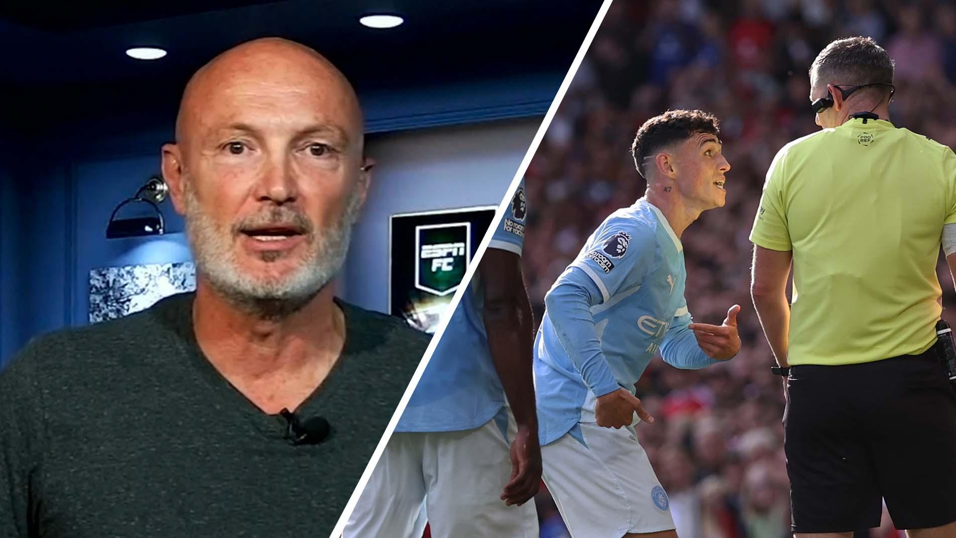 Leboeuf on Foden's red card in Manchester derby: 'It's a joke!'