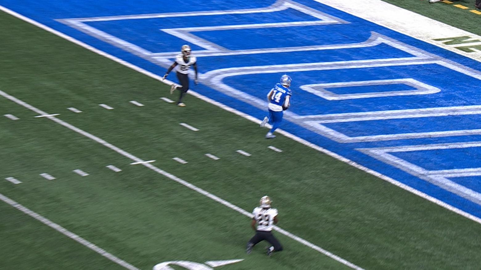 Lions escape with 31-30 win over Saints in OT after Kellen Moore chooses to go for 2 and the win