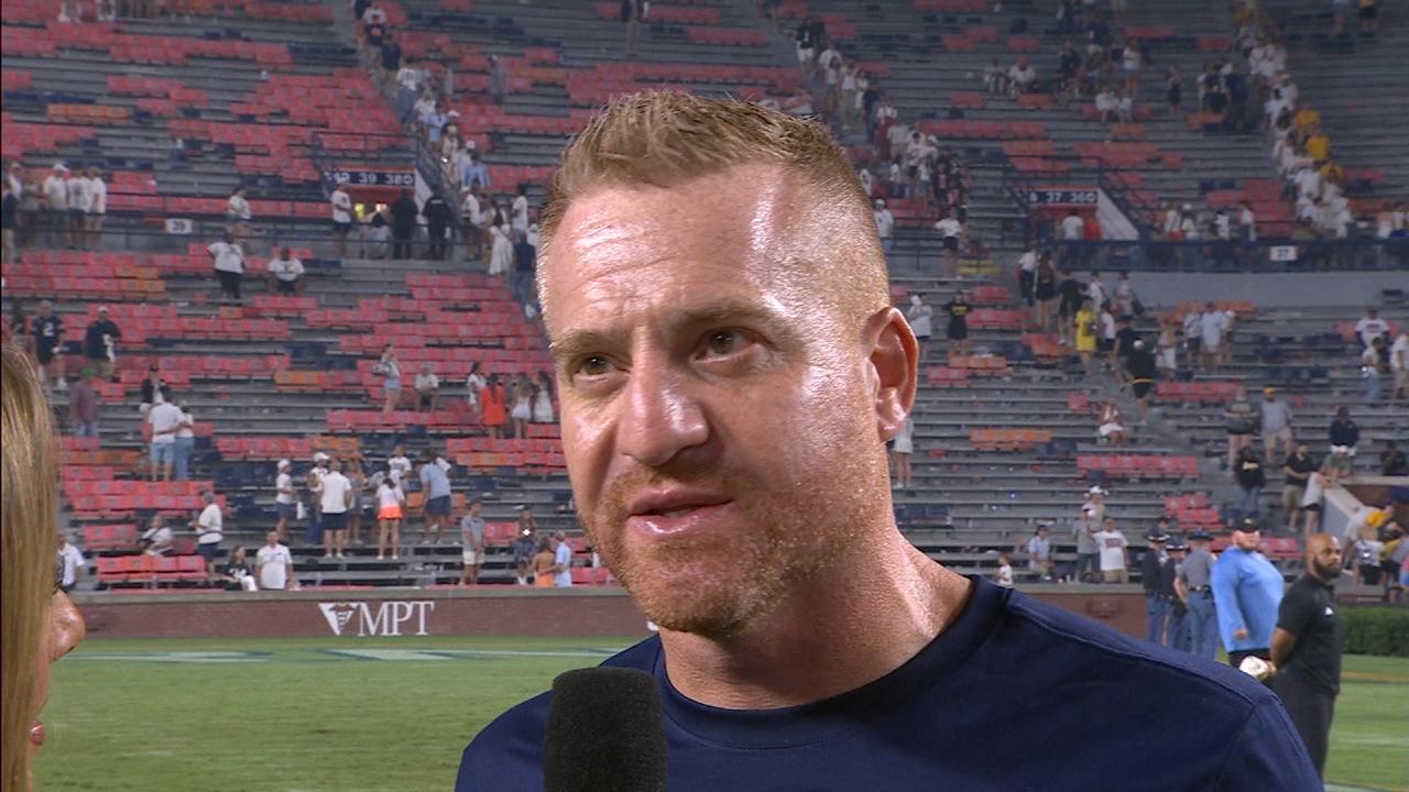 Alex Golesh says Auburn has lots to clean up following blowout win