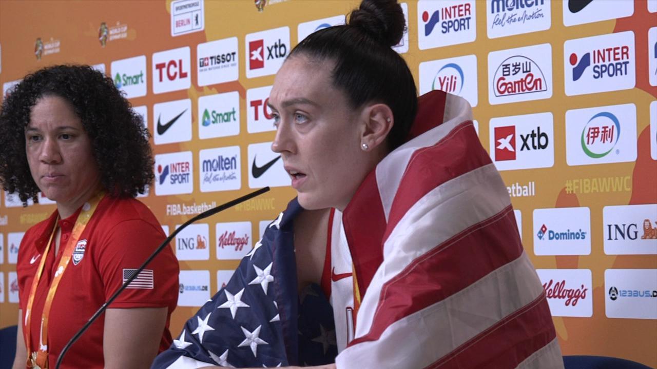 Stewart after USA's FIBA World Cup title: 'Our goal is always gold'