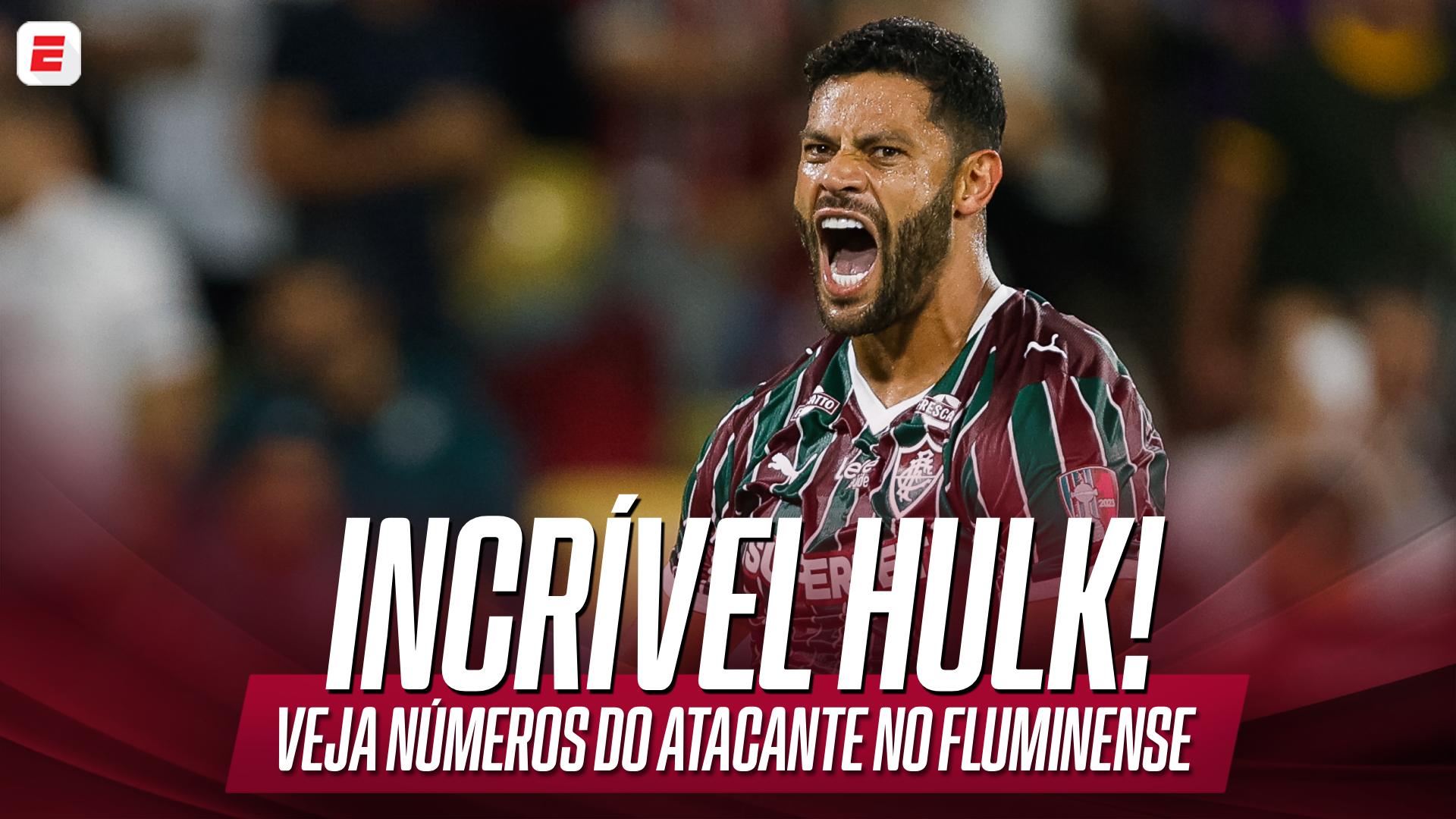 Hulk se tornou um dos principais jogadores do Fluminense; VEJA números do atacante