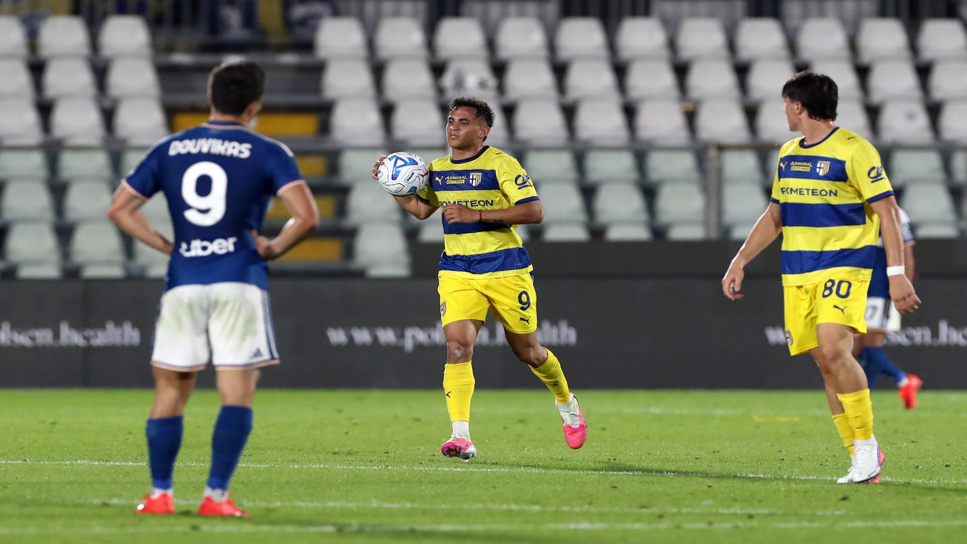 ¡David Romero marcó su primer gol en el Parma!