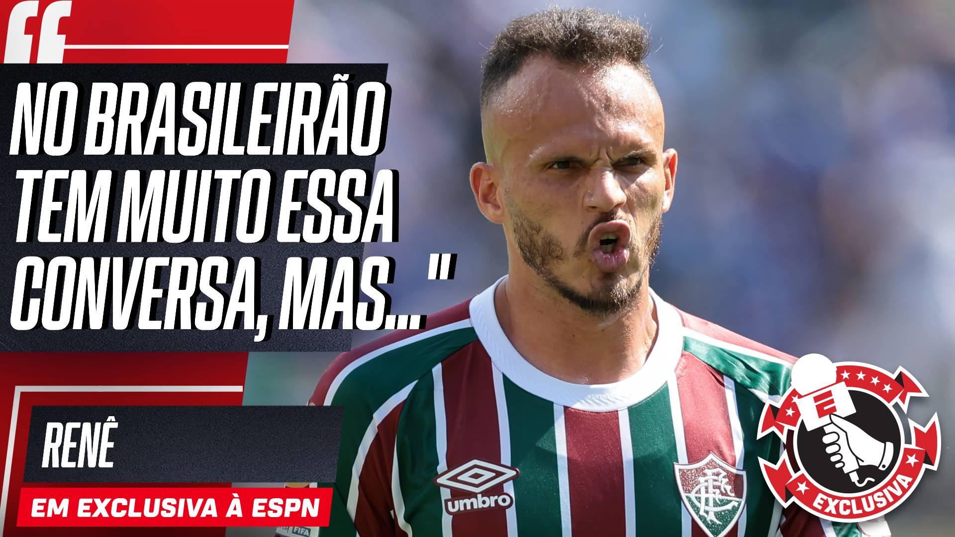 Renê vê Fluminense capaz de enfrentar Palmeiras e Flamengo de igual para igual na Libertadores: 'Podemos vencer'
