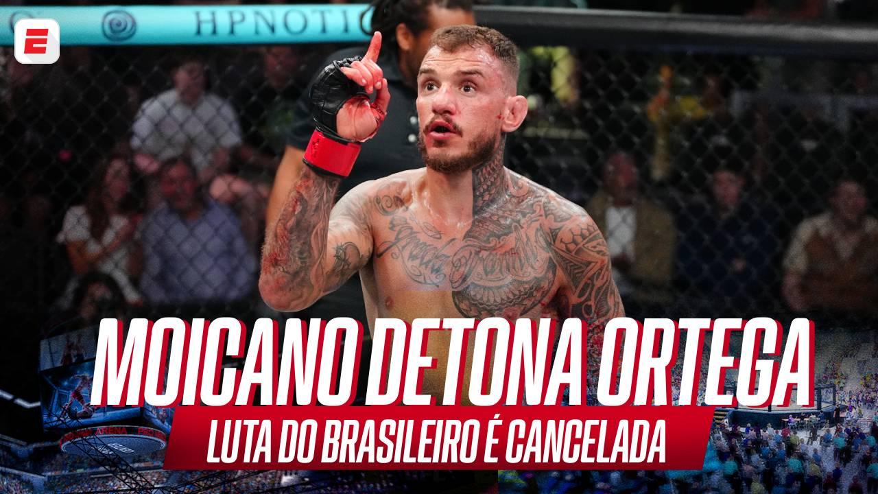 Renato Moicano fica enfurecido com cancelamento da luta contra Brian Ortega no UFC 331