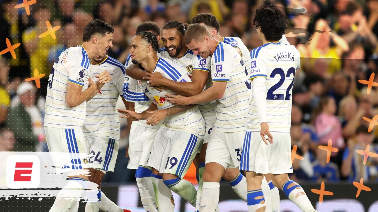 Goleada del Leeds para quedar terceros en la Premier League