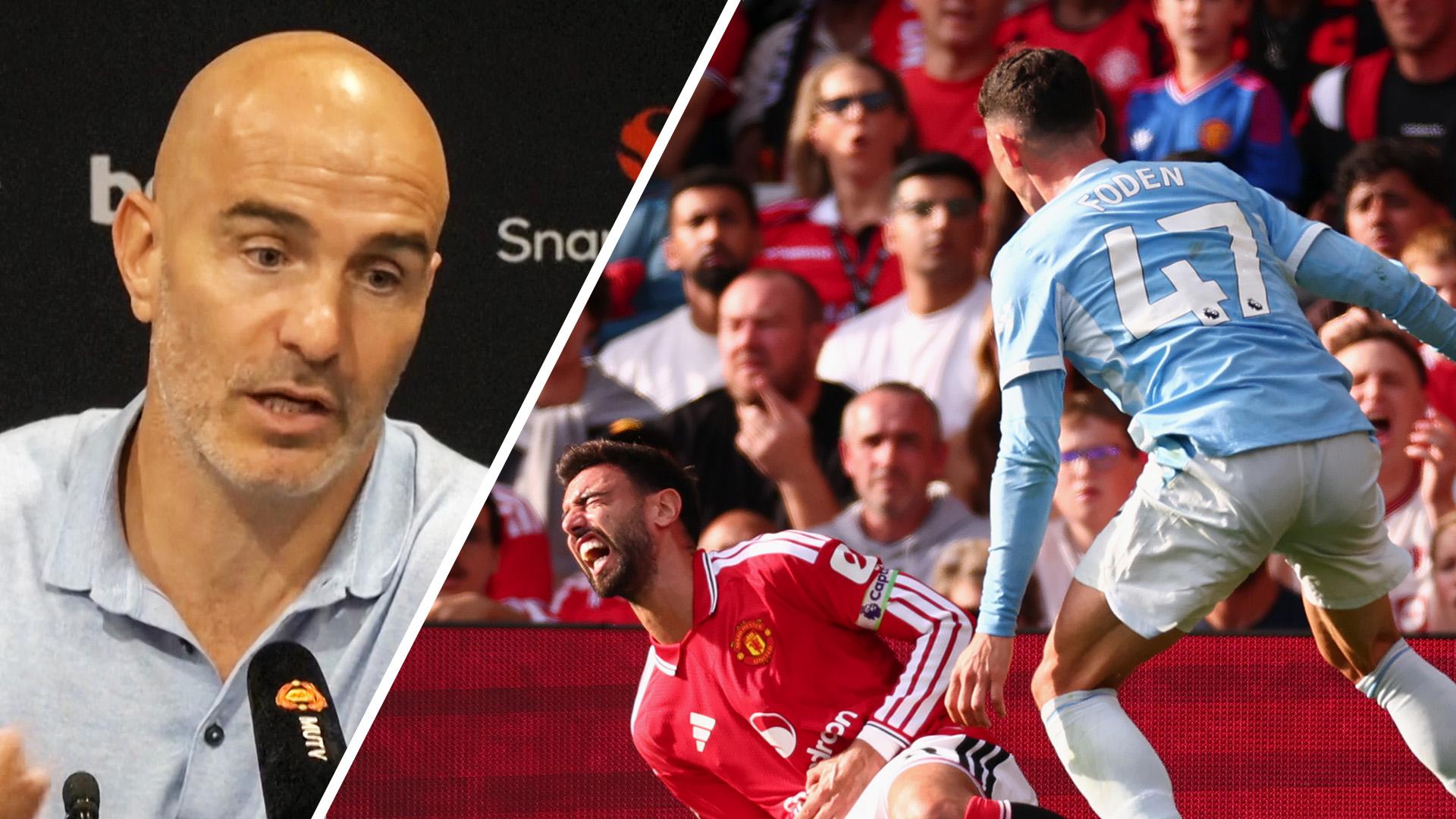 Maresca: Fernandes should have been sent off with Foden