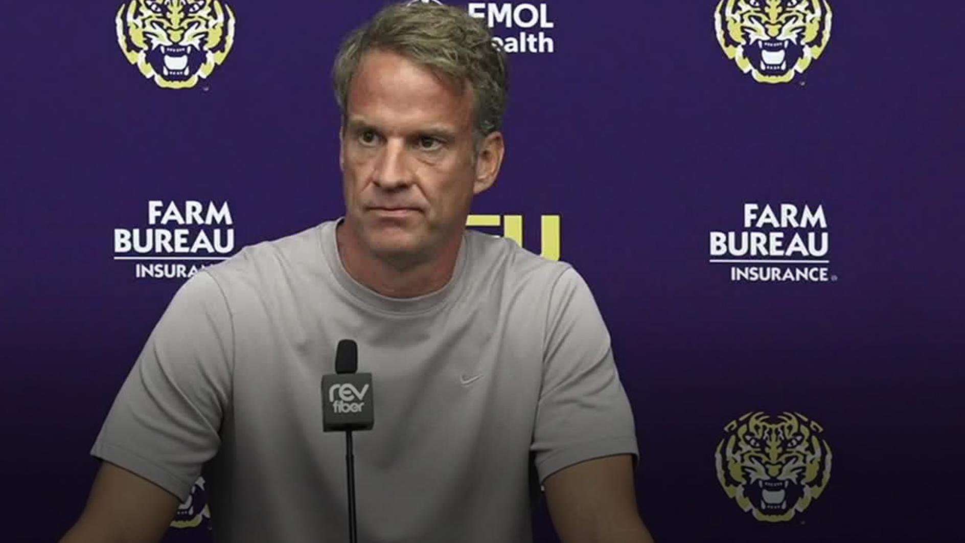 Lane Kiffin: The pressure is on Ole Miss in matchup vs. LSU